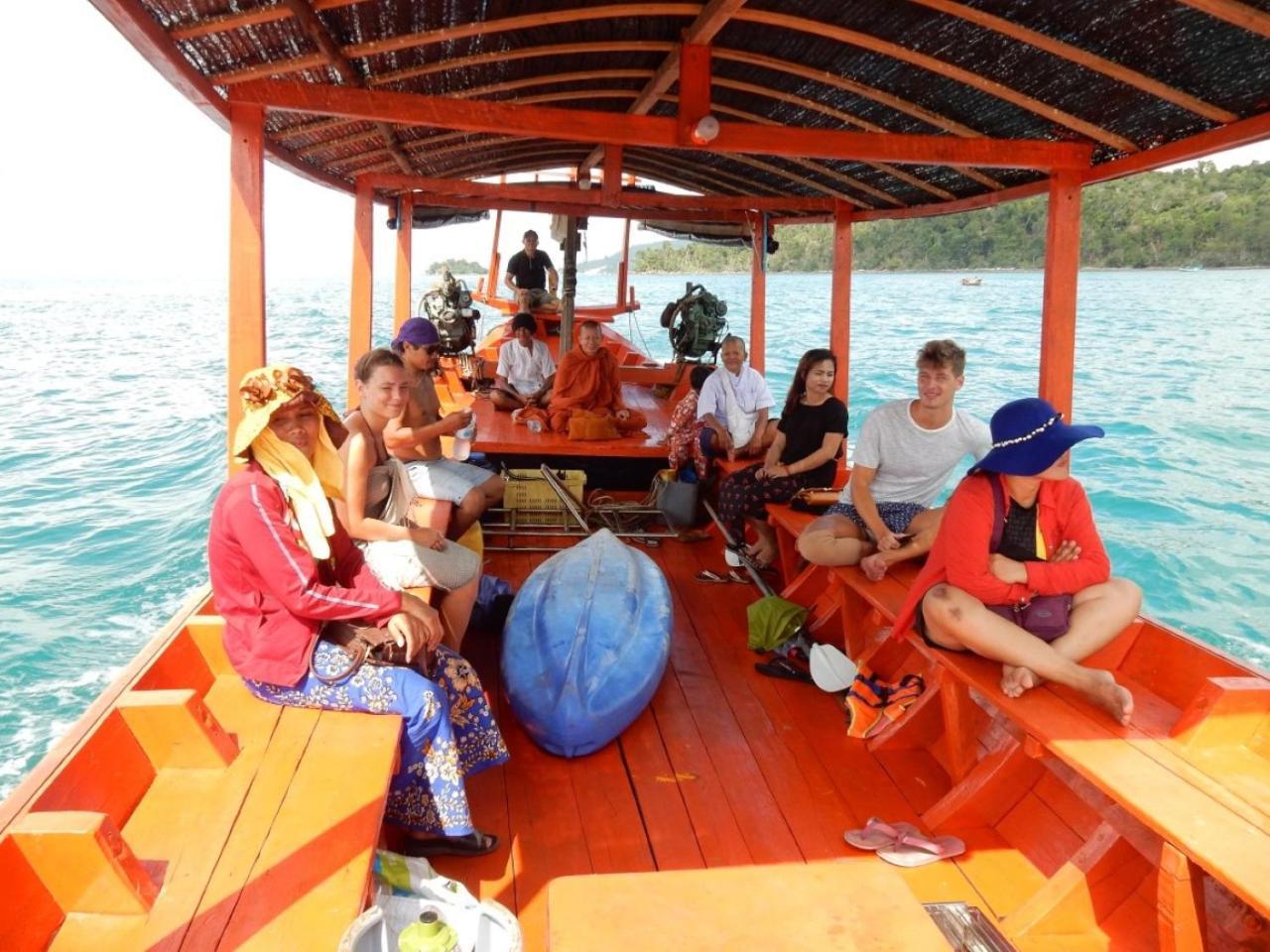 Sandbank Restaurant & Camping Koh Rong Kaoh Touch Dış mekan fotoğraf