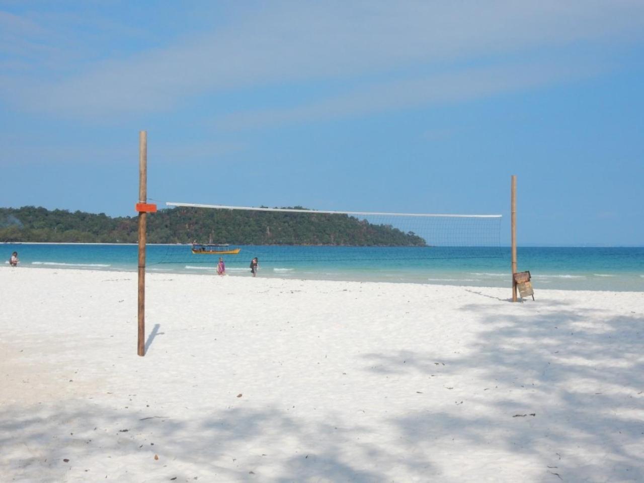 Sandbank Restaurant & Camping Koh Rong Kaoh Touch Dış mekan fotoğraf