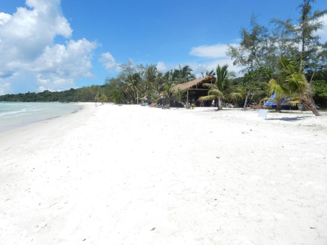 Sandbank Restaurant & Camping Koh Rong Kaoh Touch Dış mekan fotoğraf
