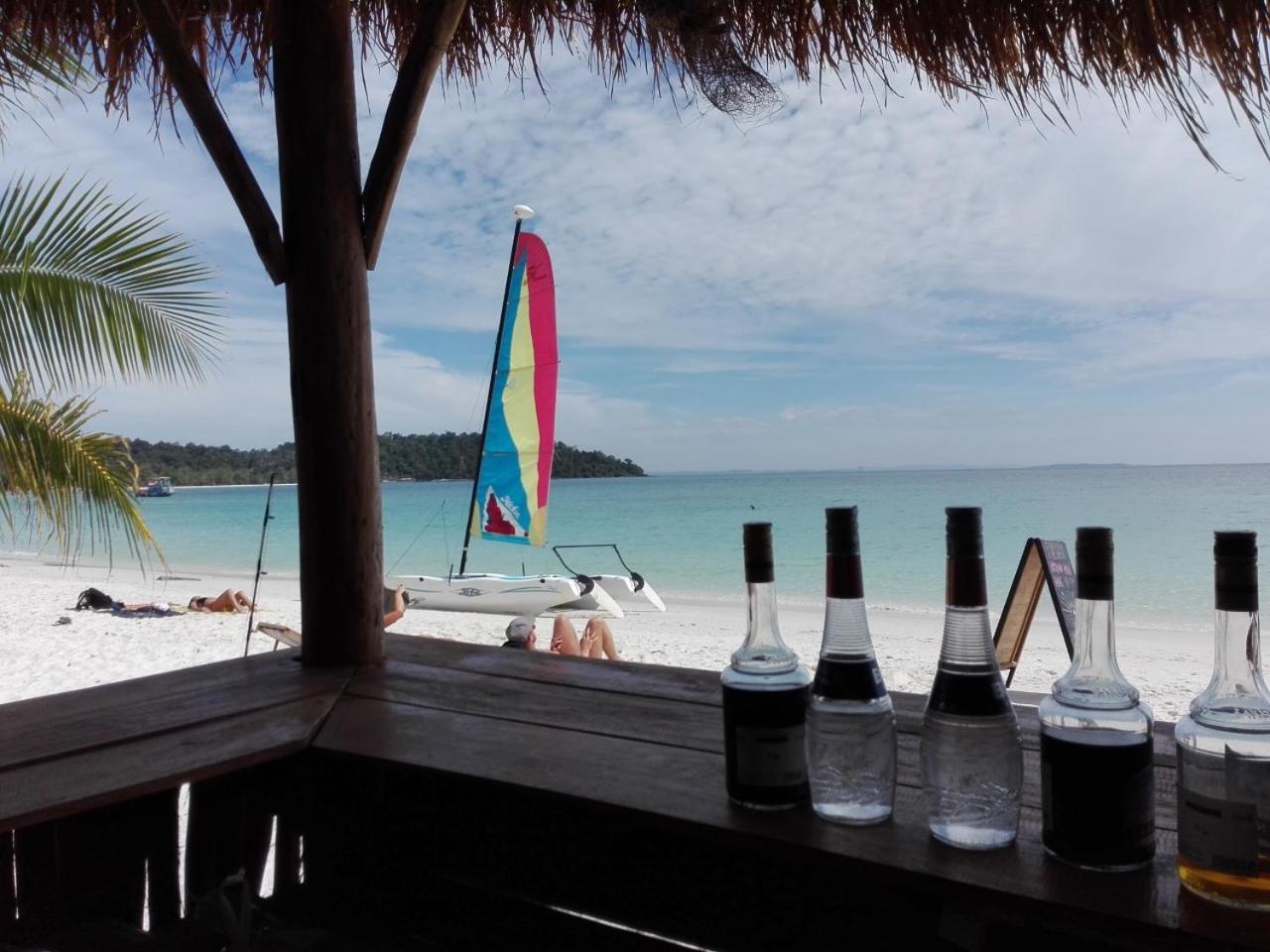 Sandbank Restaurant & Camping Koh Rong Kaoh Touch Dış mekan fotoğraf