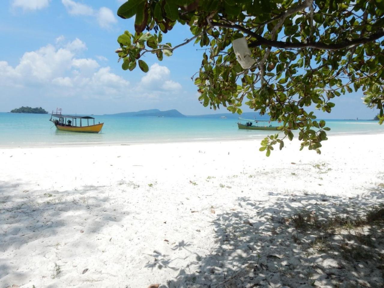 Sandbank Restaurant & Camping Koh Rong Kaoh Touch Dış mekan fotoğraf