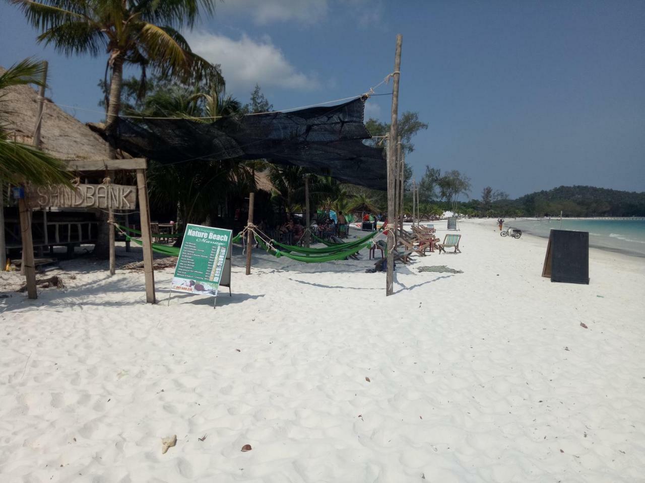 Sandbank Restaurant & Camping Koh Rong Kaoh Touch Dış mekan fotoğraf