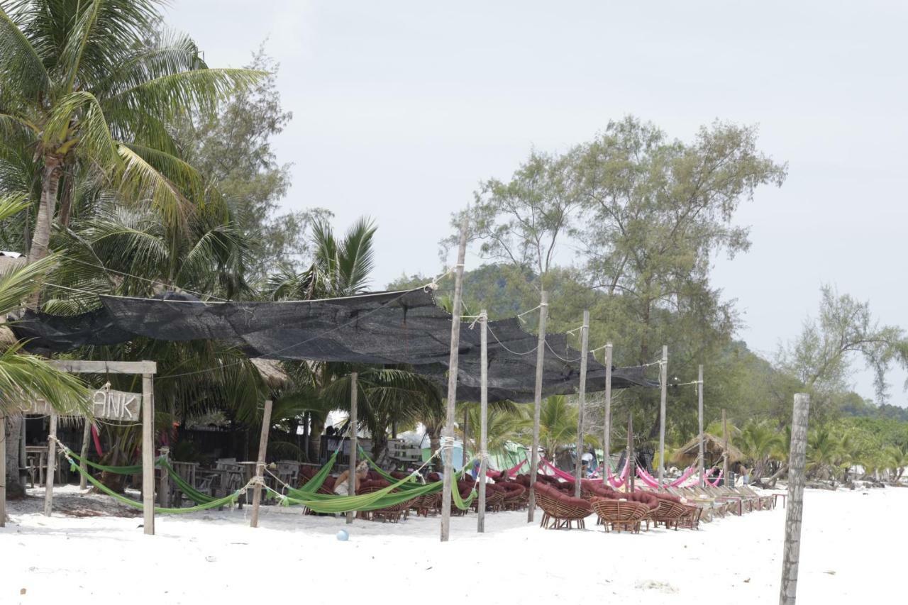 Sandbank Restaurant & Camping Koh Rong Kaoh Touch Dış mekan fotoğraf